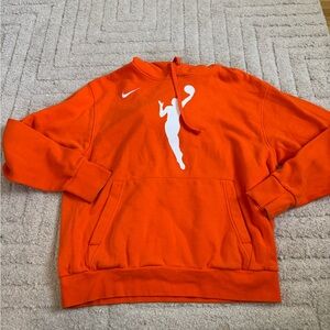 Nike Men's Bright Orange Crewneck Sweater